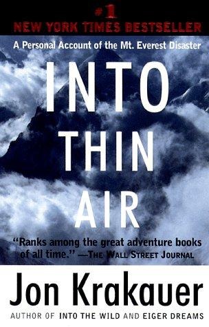 Cover image for Into Thin Air
